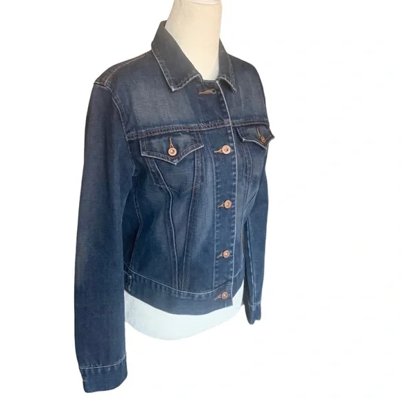 GAP Denim Jean Jacket Southwest Embroidered Native American Indian Art - Picture 2 of 13